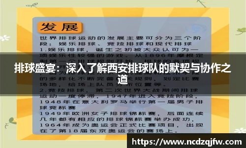 排球盛宴：深入了解西安排球队的默契与协作之道